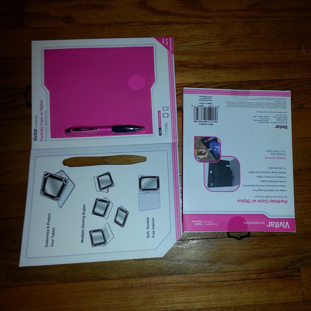 Vivitar Portfolio Case Pen/Stylus Fits any 10" Tablet   Send your best offer